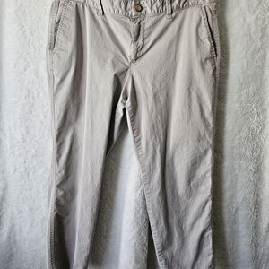 Men's Slim Chino Pants in Light Beige